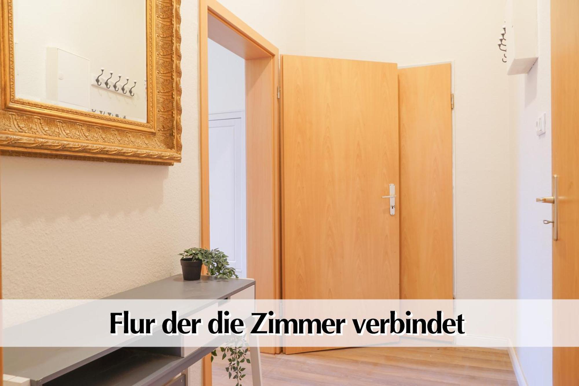 Grossraum-Apartments Mit 2Sz, Wz, Kueche, Smart-Tv, Parken, Etc Эрфурт Номер фото