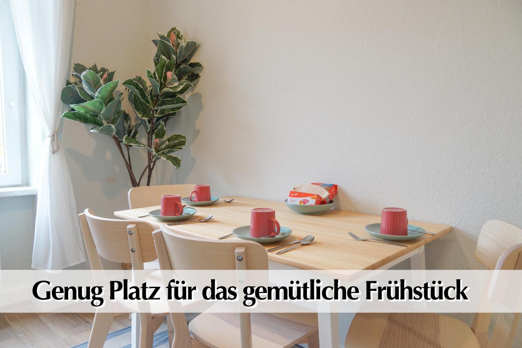 Grossraum-Apartments Mit 2Sz, Wz, Kueche, Smart-Tv, Parken, Etc Эрфурт Номер фото